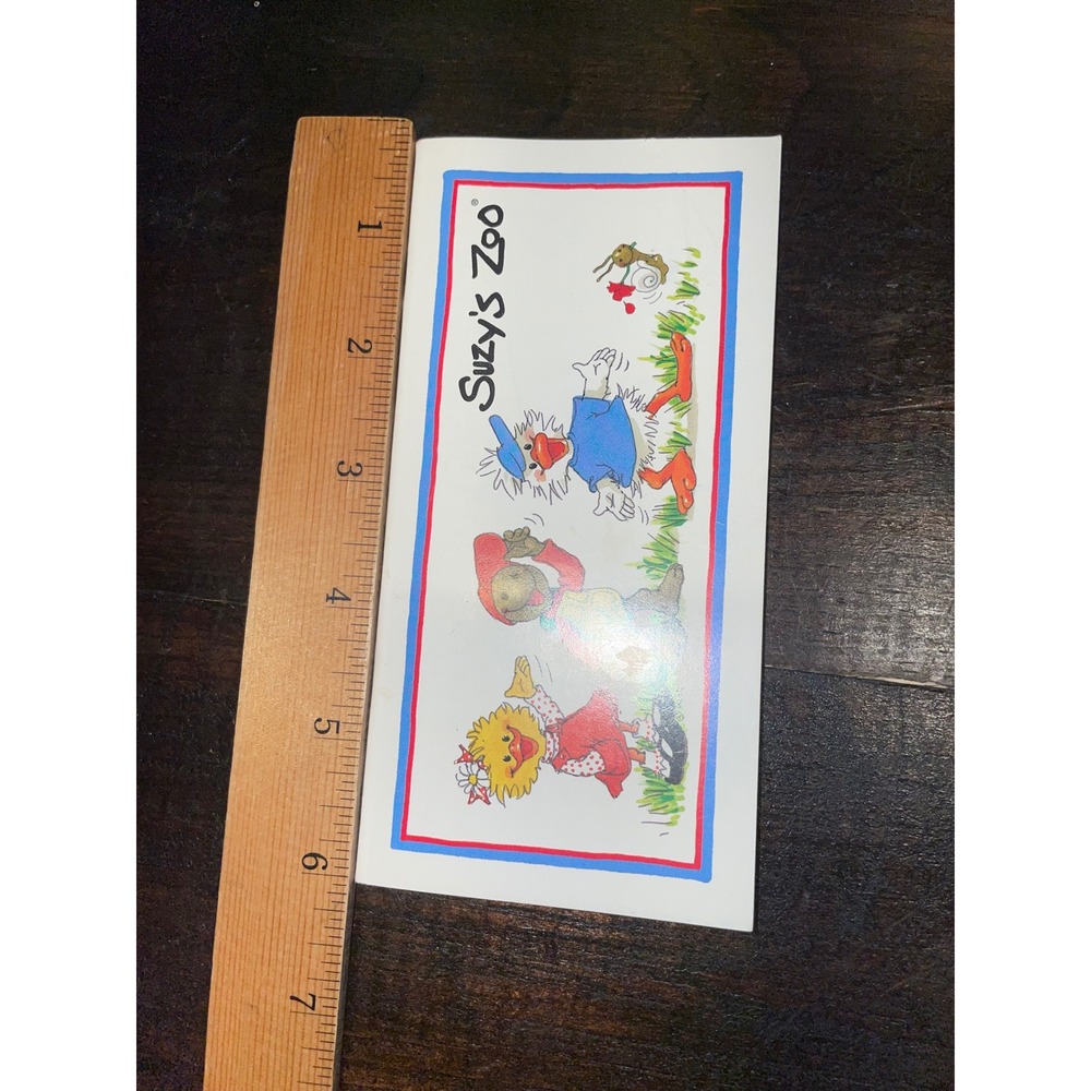 Suzy's Zoo Checks Unlimited‎ Vintage Checking Transaction Register